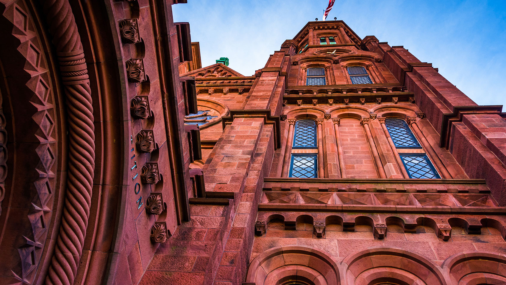 Smithsonian Castle on the National Mall