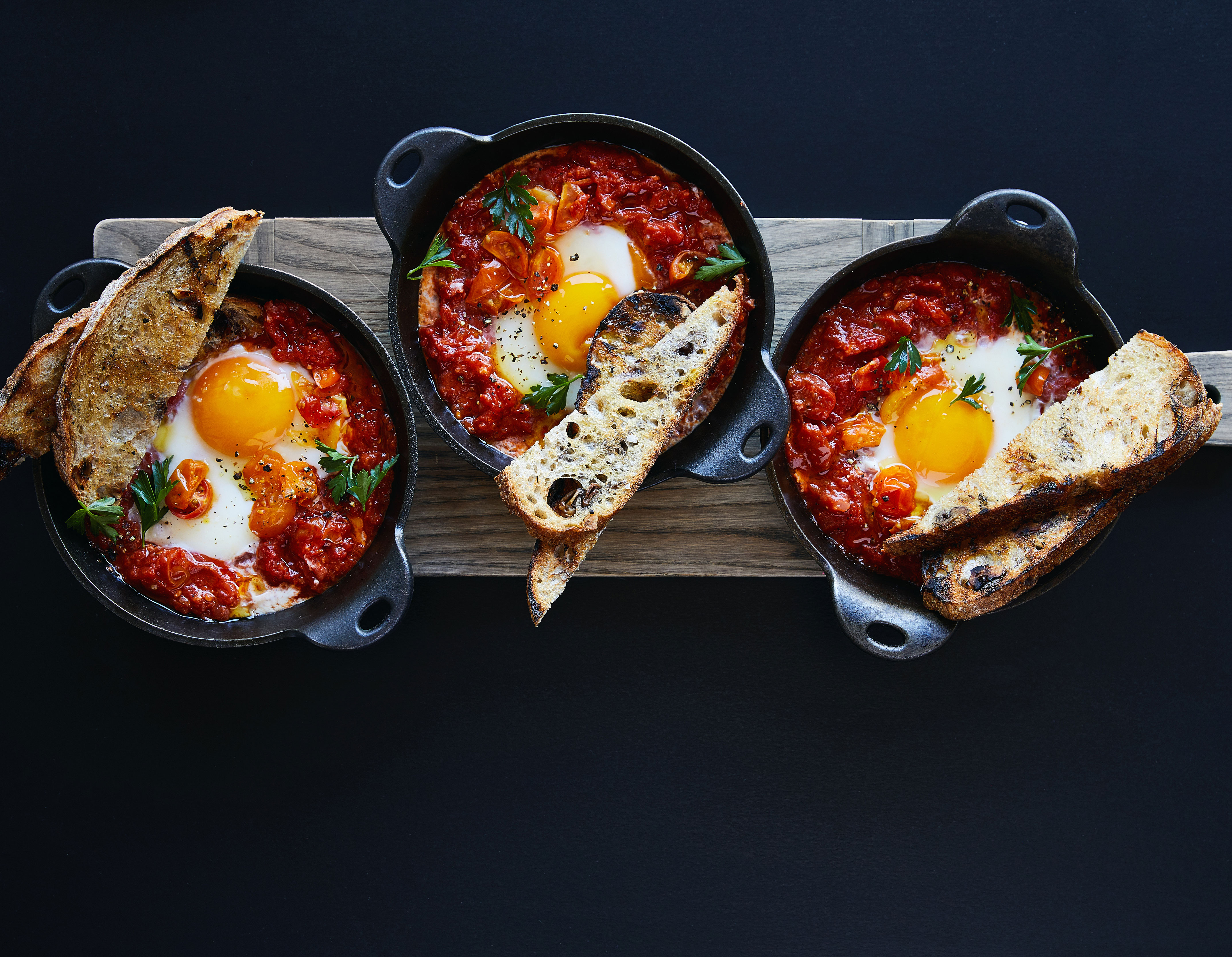 individual breakfast display for meetings