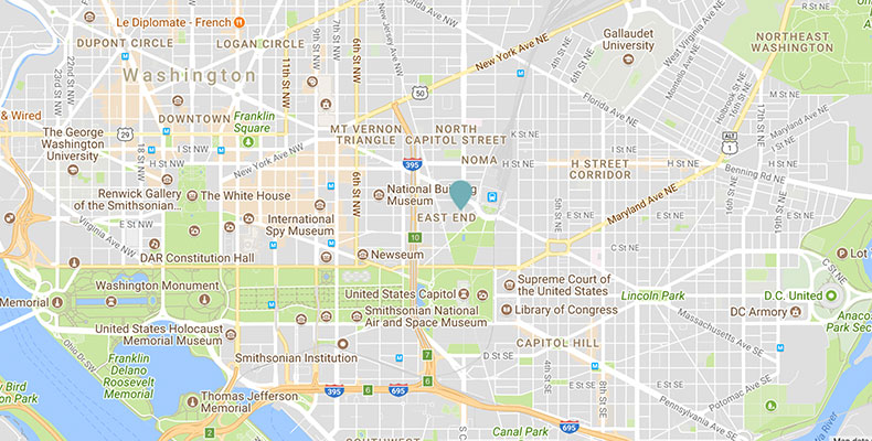 Map Of Capitol Hill Washington Dc Capitol Hill Map + Directions | Kimpton George Hotel