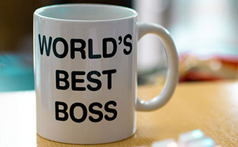 World’s Best Boss mug