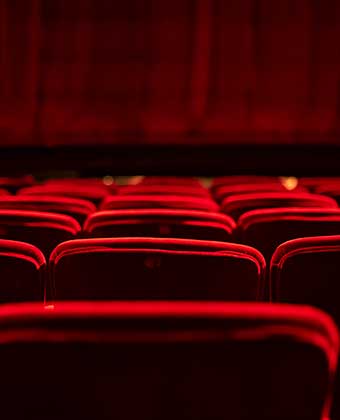red velvet seats in a theater